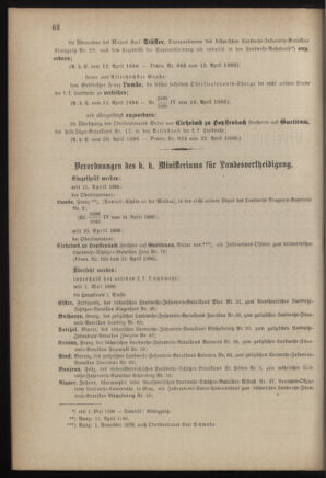 Verordnungsblatt für die Kaiserlich-Königliche Landwehr 18860423 Seite: 10