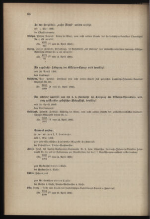 Verordnungsblatt für die Kaiserlich-Königliche Landwehr 18860423 Seite: 6