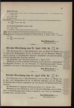 Verordnungsblatt für die Kaiserlich-Königliche Landwehr 18860522 Seite: 7