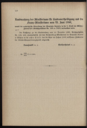 Verordnungsblatt für die Kaiserlich-Königliche Landwehr 18860715 Seite: 4