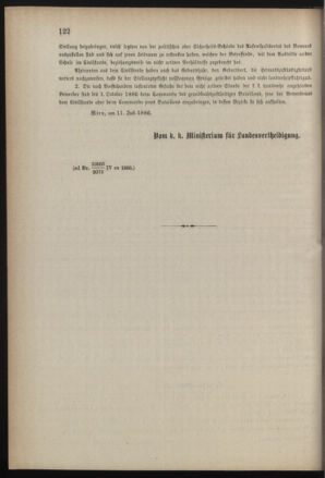 Verordnungsblatt für die Kaiserlich-Königliche Landwehr 18860729 Seite: 6