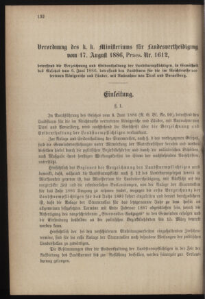 Verordnungsblatt für die Kaiserlich-Königliche Landwehr 18860827 Seite: 18