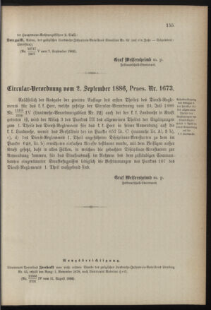 Verordnungsblatt für die Kaiserlich-Königliche Landwehr 18860913 Seite: 3