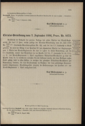 Verordnungsblatt für die Kaiserlich-Königliche Landwehr 18860913 Seite: 7