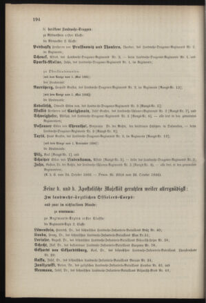 Verordnungsblatt für die Kaiserlich-Königliche Landwehr 18861027 Seite: 16