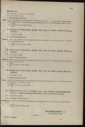 Verordnungsblatt für die Kaiserlich-Königliche Landwehr 18861027 Seite: 27