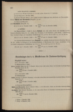 Verordnungsblatt für die Kaiserlich-Königliche Landwehr 18861215 Seite: 10