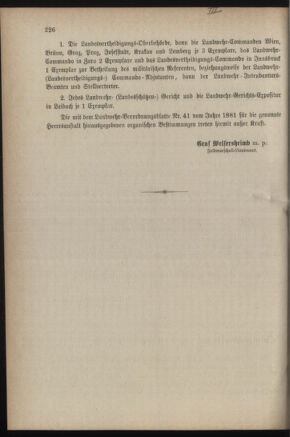 Verordnungsblatt für die Kaiserlich-Königliche Landwehr 18861215 Seite: 16