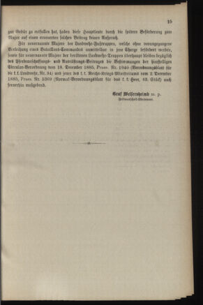 Verordnungsblatt für die Kaiserlich-Königliche Landwehr 18870115 Seite: 13