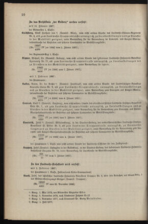 Verordnungsblatt für die Kaiserlich-Königliche Landwehr 18870115 Seite: 8