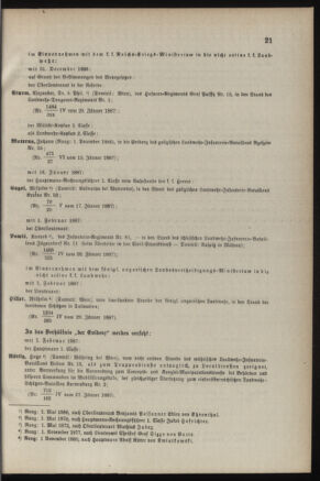 Verordnungsblatt für die Kaiserlich-Königliche Landwehr 18870205 Seite: 3