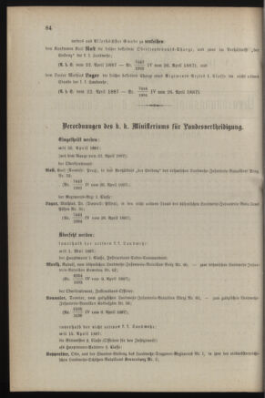 Verordnungsblatt für die Kaiserlich-Königliche Landwehr 18870428 Seite: 2