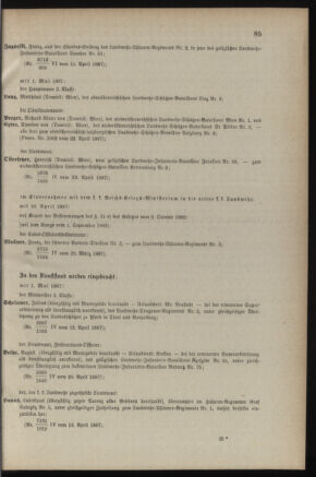 Verordnungsblatt für die Kaiserlich-Königliche Landwehr 18870428 Seite: 3