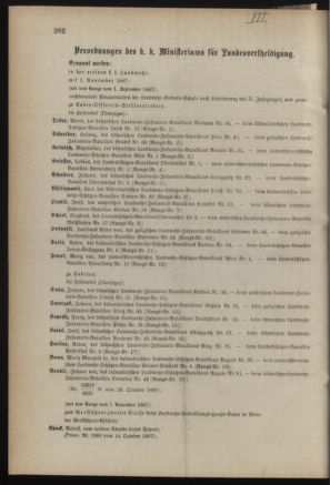 Verordnungsblatt für die Kaiserlich-Königliche Landwehr 18871029 Seite: 22