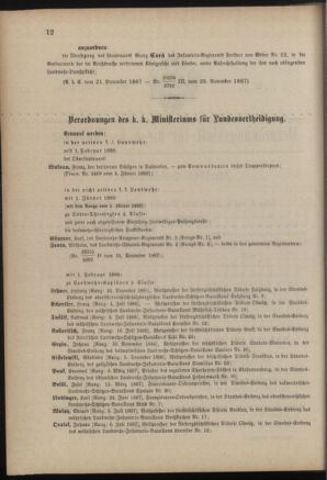 Verordnungsblatt für die Kaiserlich-Königliche Landwehr 18880116 Seite: 2