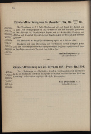 Verordnungsblatt für die Kaiserlich-Königliche Landwehr 18880116 Seite: 6