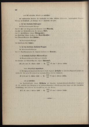 Verordnungsblatt für die Kaiserlich-Königliche Landwehr 18880211 Seite: 2