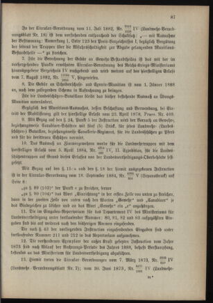 Verordnungsblatt für die Kaiserlich-Königliche Landwehr 18880504 Seite: 5