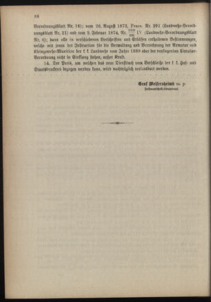 Verordnungsblatt für die Kaiserlich-Königliche Landwehr 18880504 Seite: 6