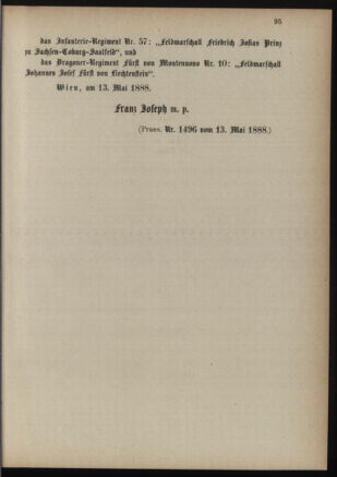 Verordnungsblatt für die Kaiserlich-Königliche Landwehr 18880513 Seite: 3