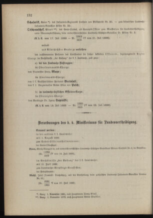 Verordnungsblatt für die Kaiserlich-Königliche Landwehr 18880731 Seite: 2