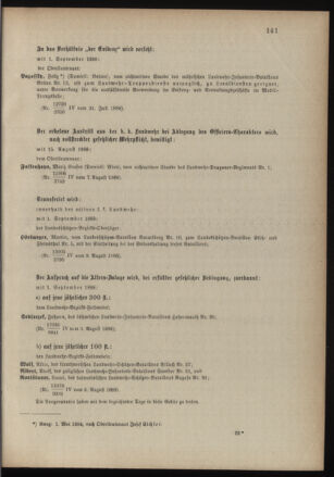 Verordnungsblatt für die Kaiserlich-Königliche Landwehr 18880814 Seite: 3