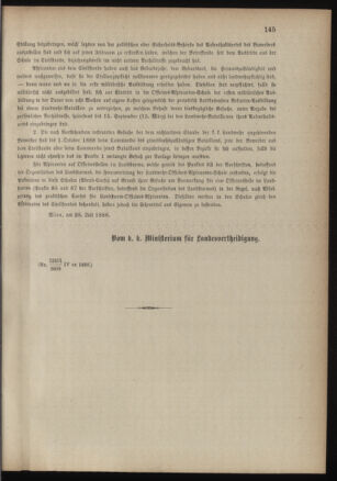 Verordnungsblatt für die Kaiserlich-Königliche Landwehr 18880814 Seite: 7