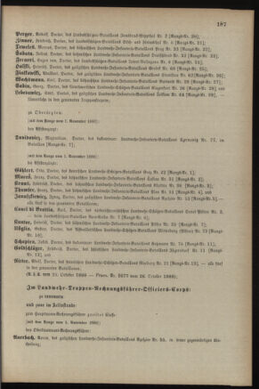 Verordnungsblatt für die Kaiserlich-Königliche Landwehr 18881027 Seite: 19