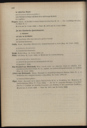 Verordnungsblatt für die Kaiserlich-Königliche Landwehr 18881027 Seite: 20