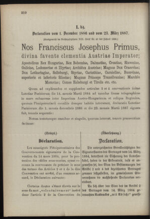 Verordnungsblatt für die Kaiserlich-Königliche Landwehr 18881102 Seite: 16