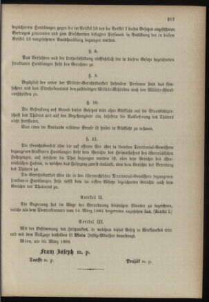 Verordnungsblatt für die Kaiserlich-Königliche Landwehr 18881102 Seite: 23