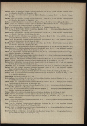 Verordnungsblatt für die Kaiserlich-Königliche Landwehr 18890104 Seite: 11