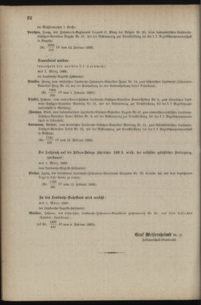 Verordnungsblatt für die Kaiserlich-Königliche Landwehr 18890220 Seite: 4