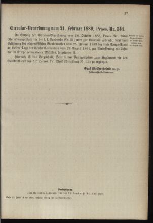 Verordnungsblatt für die Kaiserlich-Königliche Landwehr 18890228 Seite: 3