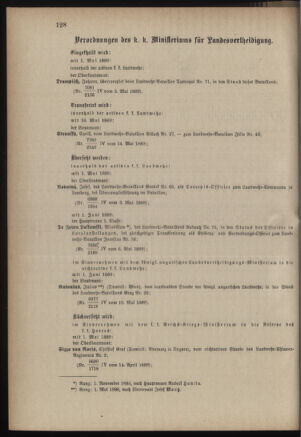 Verordnungsblatt für die Kaiserlich-Königliche Landwehr 18890516 Seite: 2