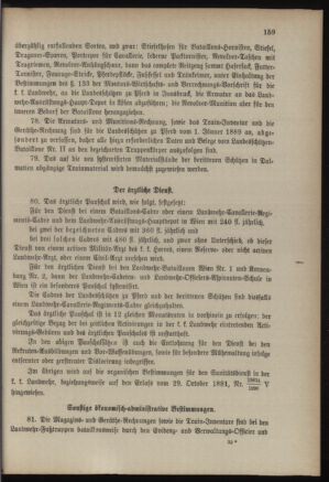 Verordnungsblatt für die Kaiserlich-Königliche Landwehr 18890615 Seite: 19