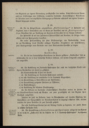 Verordnungsblatt für die Kaiserlich-Königliche Landwehr 18890615 Seite: 70