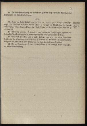 Verordnungsblatt für die Kaiserlich-Königliche Landwehr 18890615 Seite: 75