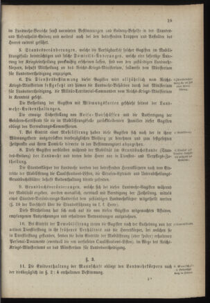 Verordnungsblatt für die Kaiserlich-Königliche Landwehr 18890615 Seite: 77