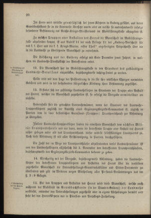 Verordnungsblatt für die Kaiserlich-Königliche Landwehr 18890615 Seite: 78