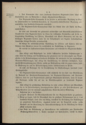 Verordnungsblatt für die Kaiserlich-Königliche Landwehr 18890615 Seite: 84