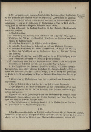 Verordnungsblatt für die Kaiserlich-Königliche Landwehr 18890615 Seite: 87