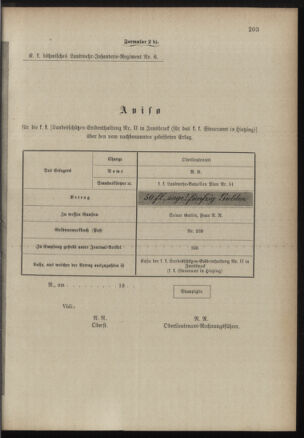 Verordnungsblatt für die Kaiserlich-Königliche Landwehr 18890711 Seite: 11