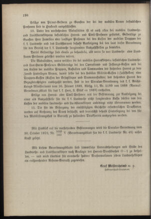 Verordnungsblatt für die Kaiserlich-Königliche Landwehr 18890711 Seite: 6