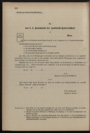 Verordnungsblatt für die Kaiserlich-Königliche Landwehr 18890725 Seite: 6