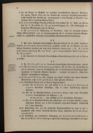 Verordnungsblatt für die Kaiserlich-Königliche Landwehr 18890928 Seite: 6