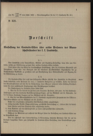 Verordnungsblatt für die Kaiserlich-Königliche Landwehr 18891121 Seite: 7