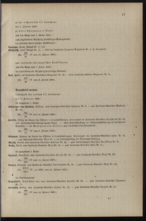 Verordnungsblatt für die Kaiserlich-Königliche Landwehr 18900117 Seite: 3