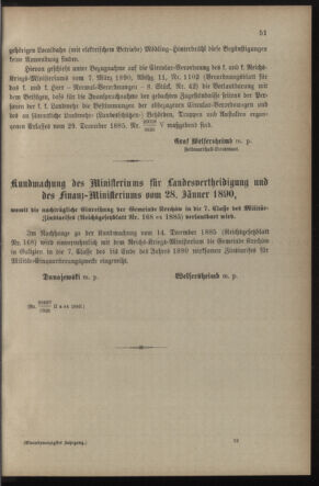 Verordnungsblatt für die Kaiserlich-Königliche Landwehr 18900329 Seite: 5