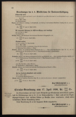 Verordnungsblatt für die Kaiserlich-Königliche Landwehr 18900423 Seite: 2